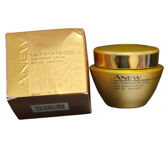 Avon Other - Avon Anew Ultimate Day Age Repair Cream 1.7oz SPF 25 Gold Anti-Aging Moisturizer
